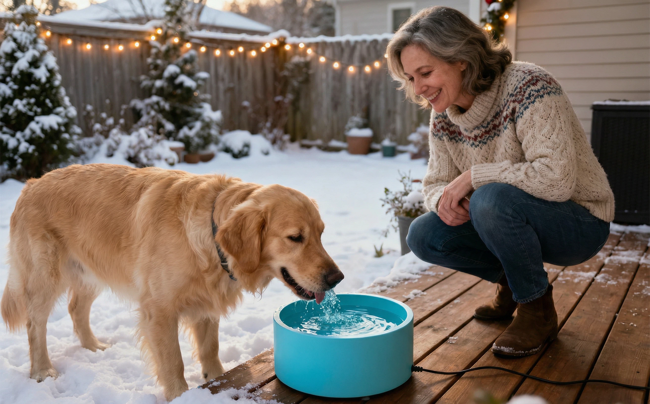 Heated Water Bowl